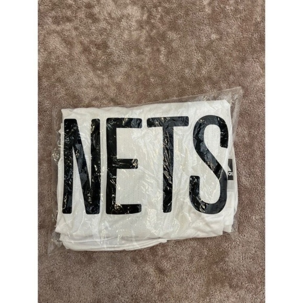 Adidas‎ Brooklyn Nets NBA Pride Swingman Jersey White Mens Large - Picture 3 of 16